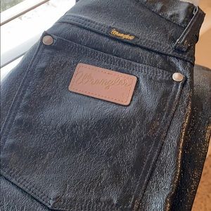 Vintage leather wrangler